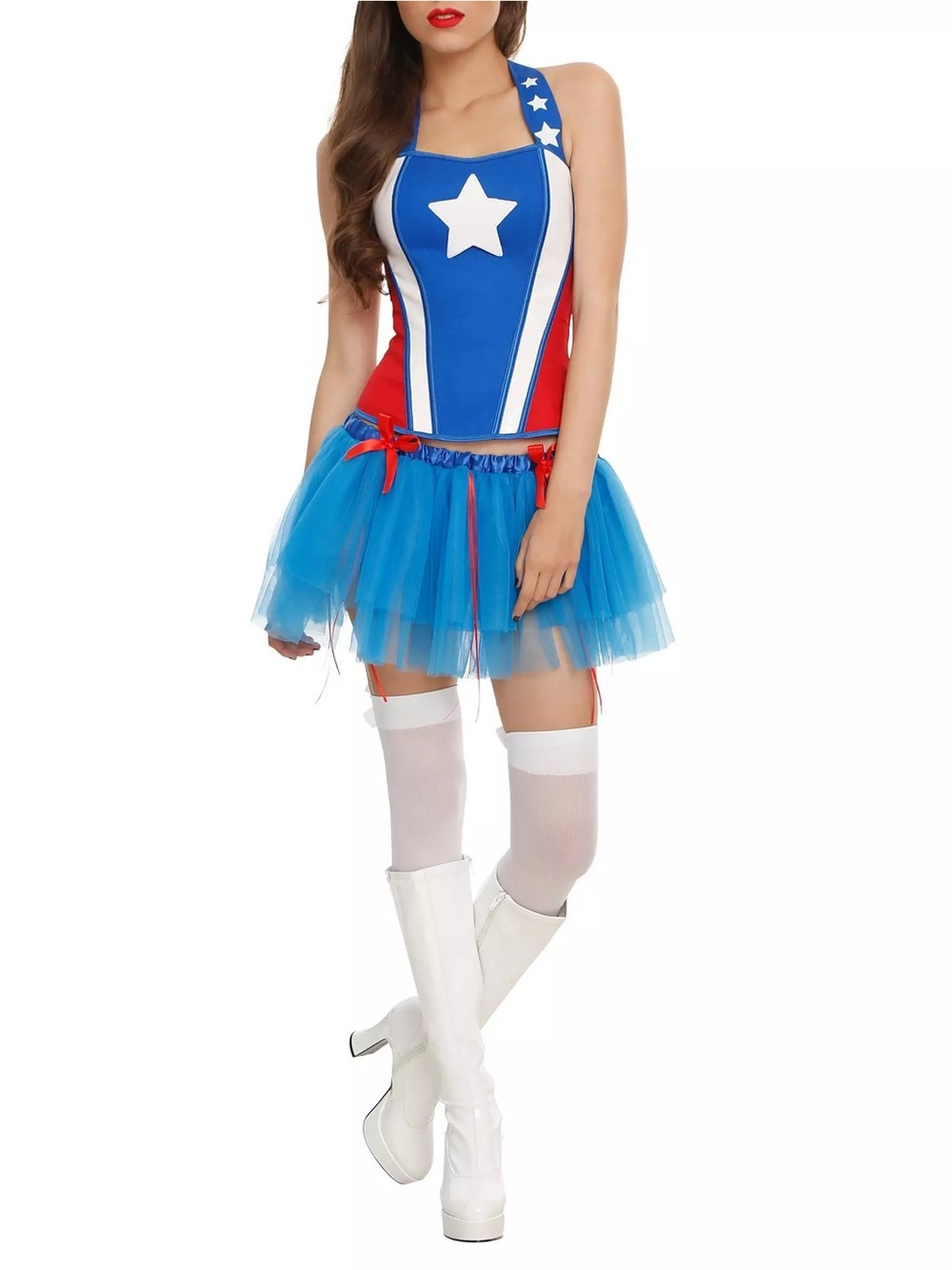 NWT Captain America Corset and Matching Tutu size S/M